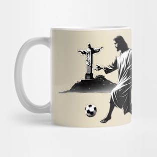 Copa Jesus Minimalist Soccer Mug